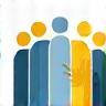 Icon representing community members interacting